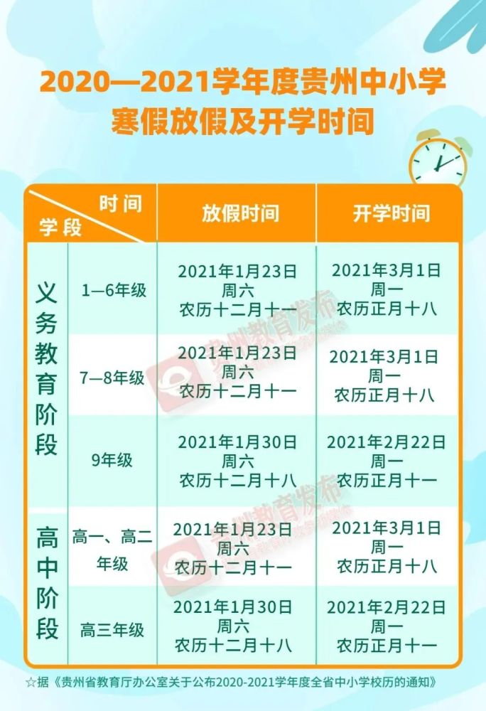 国内多地中小学寒假时间安排出炉，提前规划，保障学生休息与学业质量并重