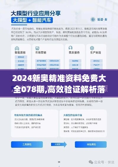 揭秘新奥精准资料免费大全 078期，深度解析与未来趋势预测